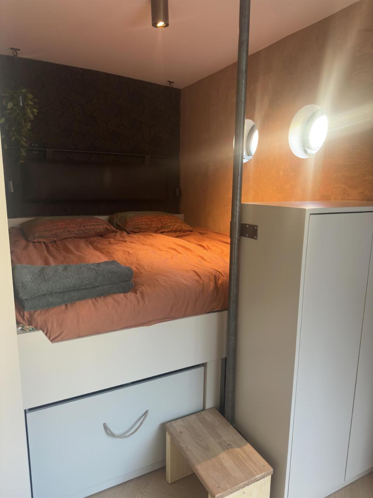 Houseboat Bnb The Floating Nest Amsterdam Esterno foto