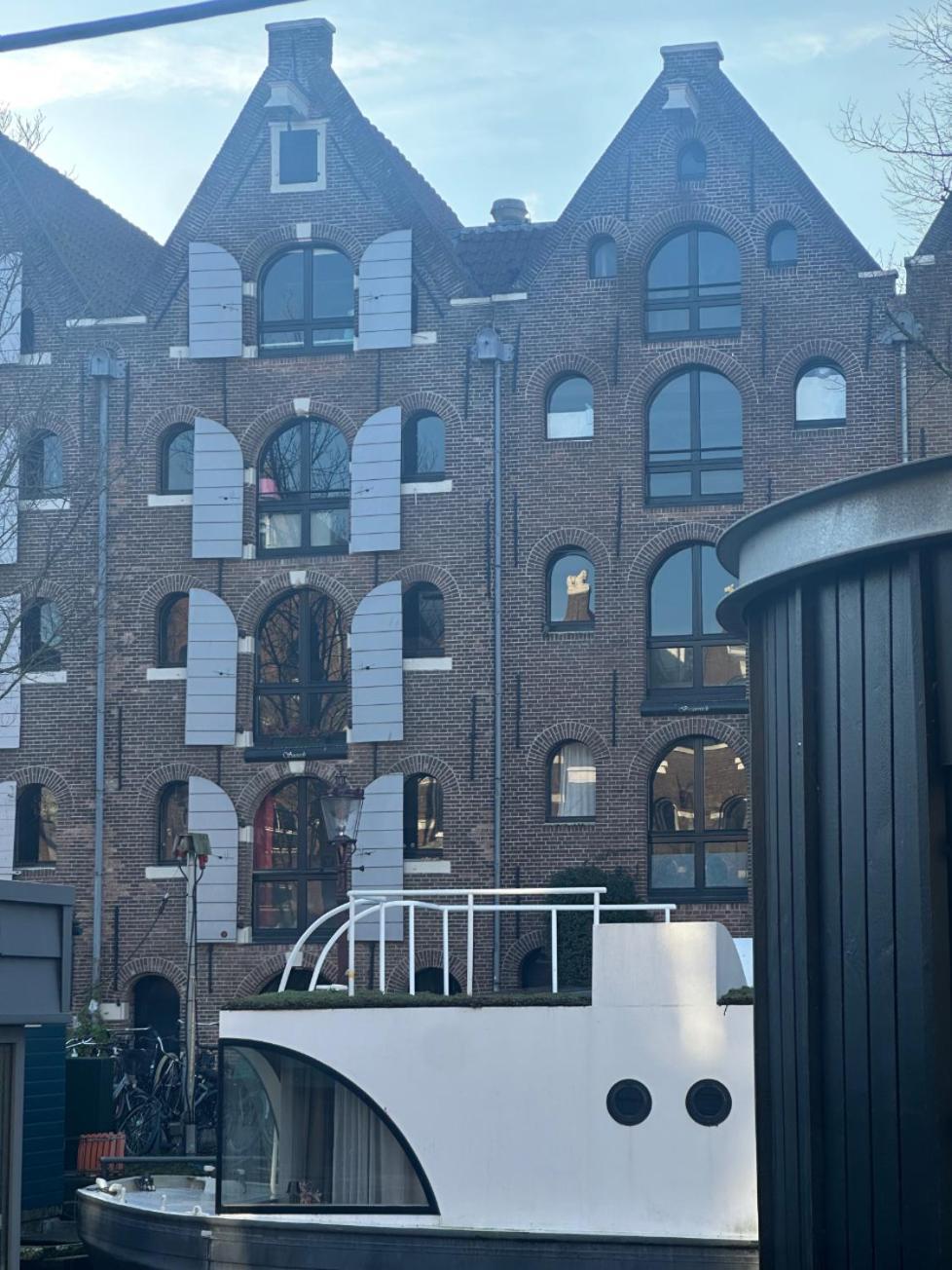 Houseboat Bnb The Floating Nest Amsterdam Esterno foto
