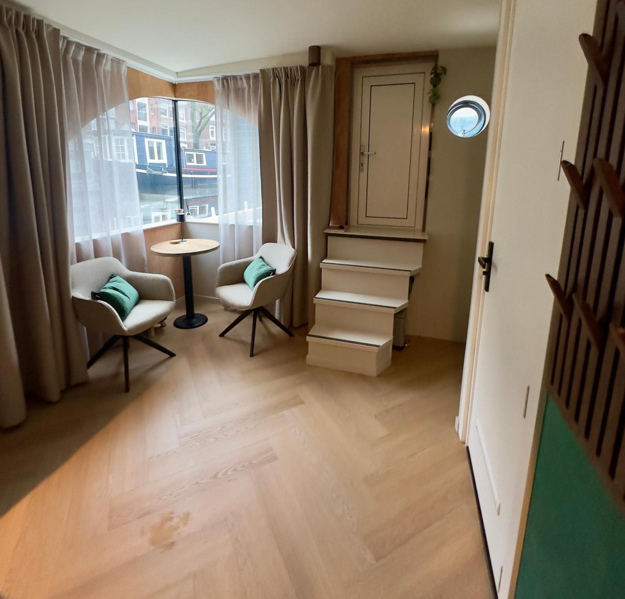 Houseboat Bnb The Floating Nest Amsterdam Esterno foto